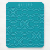 Reef  naam Australian Dreamtime Art Muismat (Voorkant)