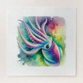 Reef squid 290924AREF127 - Watercolor Legpuzzel (Horizontaal)