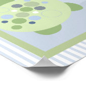 REEF TURTLE 8 x 10 BABY NURSERY ROOM PRINT (Hoek)