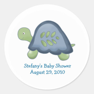Reef Turtle Gepersonaliseerde Favor Stickers