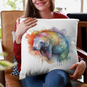 Reef Zeekoe met Regenboog Kussen