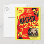 Reefer Madness Briefkaart (Voorkant / Achterkant)