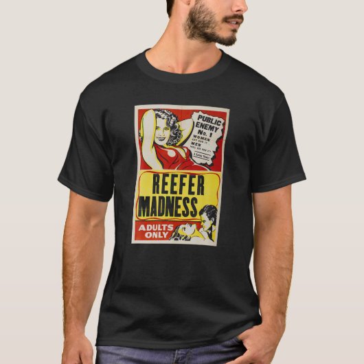 Reefer Madness  Film Poster T Shirt (Voorkant)