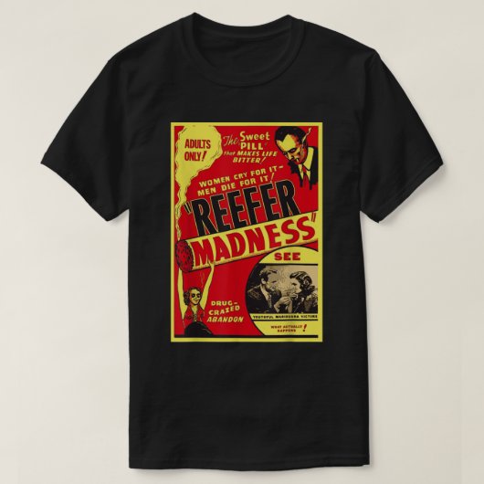 Reefer Madness T-shirt (Design voorkant)