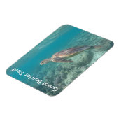 reefschildpad magneet (Linkerzijde)