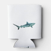 Reefshark - Abstract Design - Knip uit een foto | Blikjeskoeler (Achterkant)