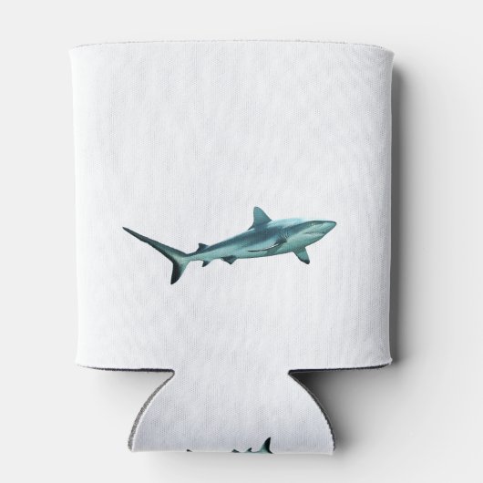 Reefshark - Abstract Design - Knip uit een foto | Blikjeskoeler (Achterkant)