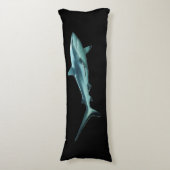 Reefshark - Abstract Design - Knip uit een foto | Lichaamskussen (Voorkant Verticaal)