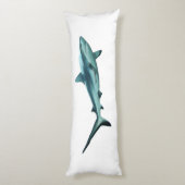 Reefshark - Abstract Design - Knip uit een foto | Lichaamskussen (Achterkant (Verticaal))