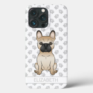 Reekalf Met Zwarte Masker Franse Bulldog Hond & Na Case-Mate iPhone Case