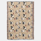 Reekalf Poedel krabbelt Kamer decoratie Deken (Voorkant Verticaal)