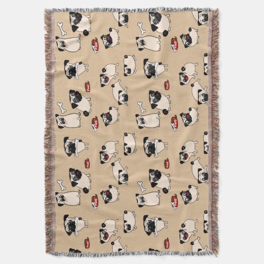 Reekalf Poedel krabbelt Kamer decoratie Deken (Voorkant Verticaal)