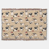 Reekalf Poedel krabbelt Kamer decoratie Deken (Voorkant)