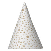 Reekondeconfetti Waterverf Stippen Feesthoed Feesthoedjes (Rechts)
