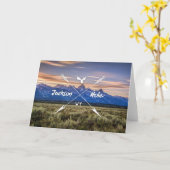 Reeks 02 van het Gat van Jackson Wenskaart Kaart (Gele Bloem)