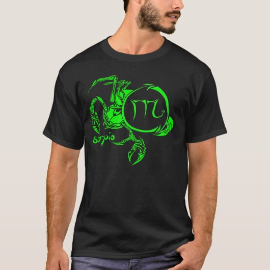 Reeks 1 Scorpio Green T-shirt (Voorkant)