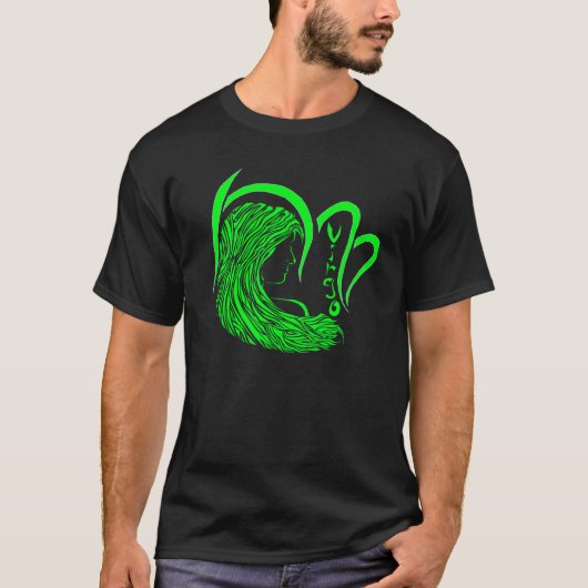 Reeks 1 Virgo Green T-shirt (Voorkant)