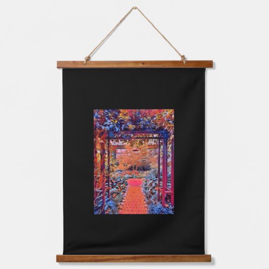 Reeks 3 Coördinerende wandtapijten Hangend Wandkleed (Voorkant 3)