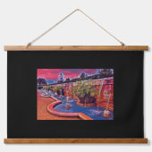 Reeks 3 Coördinerende wandtapijten Hangend Wandkleed (Voorkant 3)