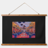 Reeks 3 Coördinerende wandtapijten Hangend Wandkleed (Voorkant 2)