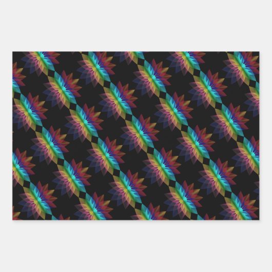 Reeks 3 inpakpapier vel (Voorkant 3)