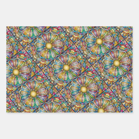 Reeks 3 inpakpapier vel (Voorkant)