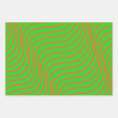 Reeks 3 kikker  inpakpapier vel (Voorkant 3)