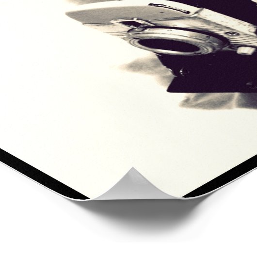 Reeks 3 Oude Camera's Poster (Hoek)