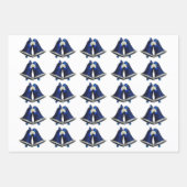 Reeks 3 vellen voor kerstcadeaupapier (Voorkant 2)