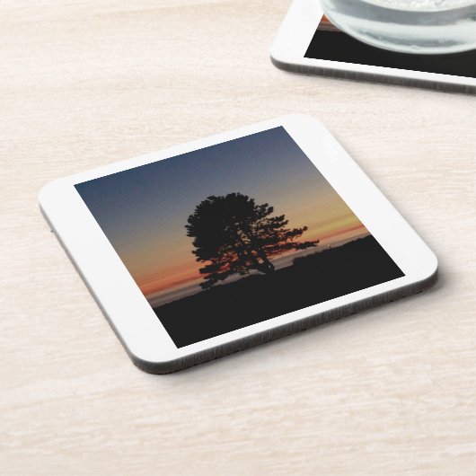 Reeks 6 duurzame onderzetters met kurkondersteunin (Linkerzijde)