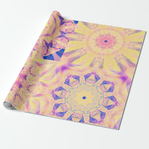 Reeks abstracte achtergrondkleurige calorische cal cadeaupapier