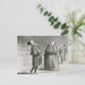 Reeks "Actualites", Parisians Briefkaart (Staand voorkant)