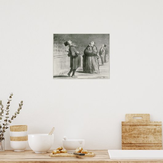 Reeks "Actualites", Parisians Poster (Keuken)