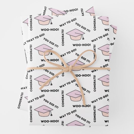 Reeks afstuderen papiervaten voor onmiddellijke ve inpakpapier vel (In situ)