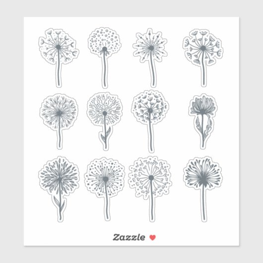 reeks andelionsticker sticker (Vel)