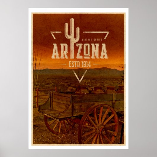  Reeks Arizona Travel Poster (Voorkant)