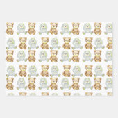 Reeks baby shower papiervaten voor onmiddellijke v inpakpapier vel (Voorkant 2)