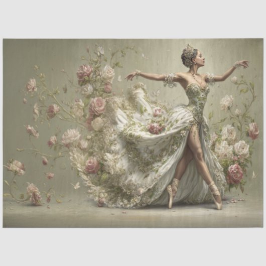 Reeks Ballerina Twee uit Once upon a Time Tissuepapier (Voorkant)