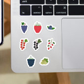 Reeks Berry Fruits Stickers