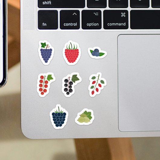 Reeks Berry Fruits Stickers