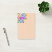 Reeks Bloemen Met Naambord Post-it® Notes (Kantoor)