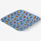 Reeks Borden op papier - Judaica Papieren Bordje (Gebogen)