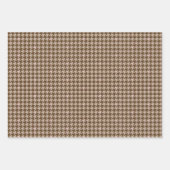 Reeks bruin en Roos gouden schroefdop Inpakpapier Vel (Voorkant 2)