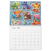 reeks cartoons kalender (Jan 2027)