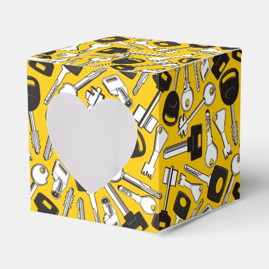 Reeks de Achtergrond van Sleutels Bedankdoosjes (Voorkant Zijde)