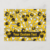 Reeks de Achtergrond van Sleutels Briefkaart (Voorkant)