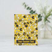 Reeks de Achtergrond van Sleutels Briefkaart (Staand voorkant)