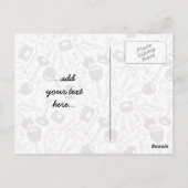 Reeks de Achtergrond van Sleutels Briefkaart (Achterkant)