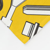 Reeks de Achtergrond van Sleutels Fleece Deken (Hoek)