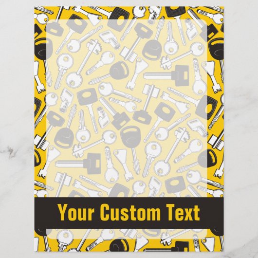 Reeks de Achtergrond van Sleutels Flyer (Voorkant)